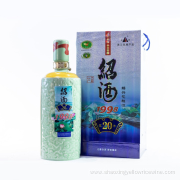 3L Porcelain Bottle Shaoxing Wine Aged 20 Years